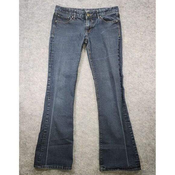 Express Denim - Express Bootcut Jeans Women‎ Size 6 Ella Stretch Dark Wash 32x29 Casual